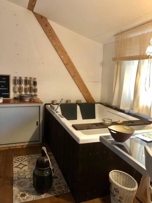 Cosy Cabane Boise Solaire, Balneo Bath Et Toilette Seche A La Ferme Мімізан Екстер'єр фото