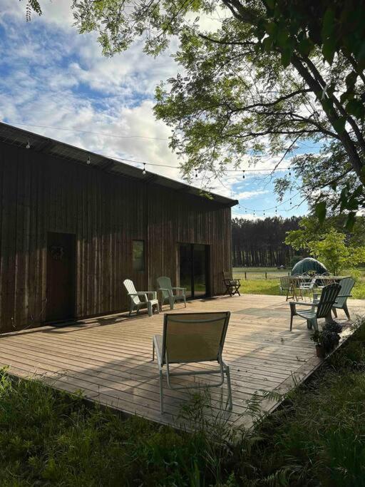 Cosy Cabane Boise Solaire, Balneo Bath Et Toilette Seche A La Ferme Мімізан Екстер'єр фото